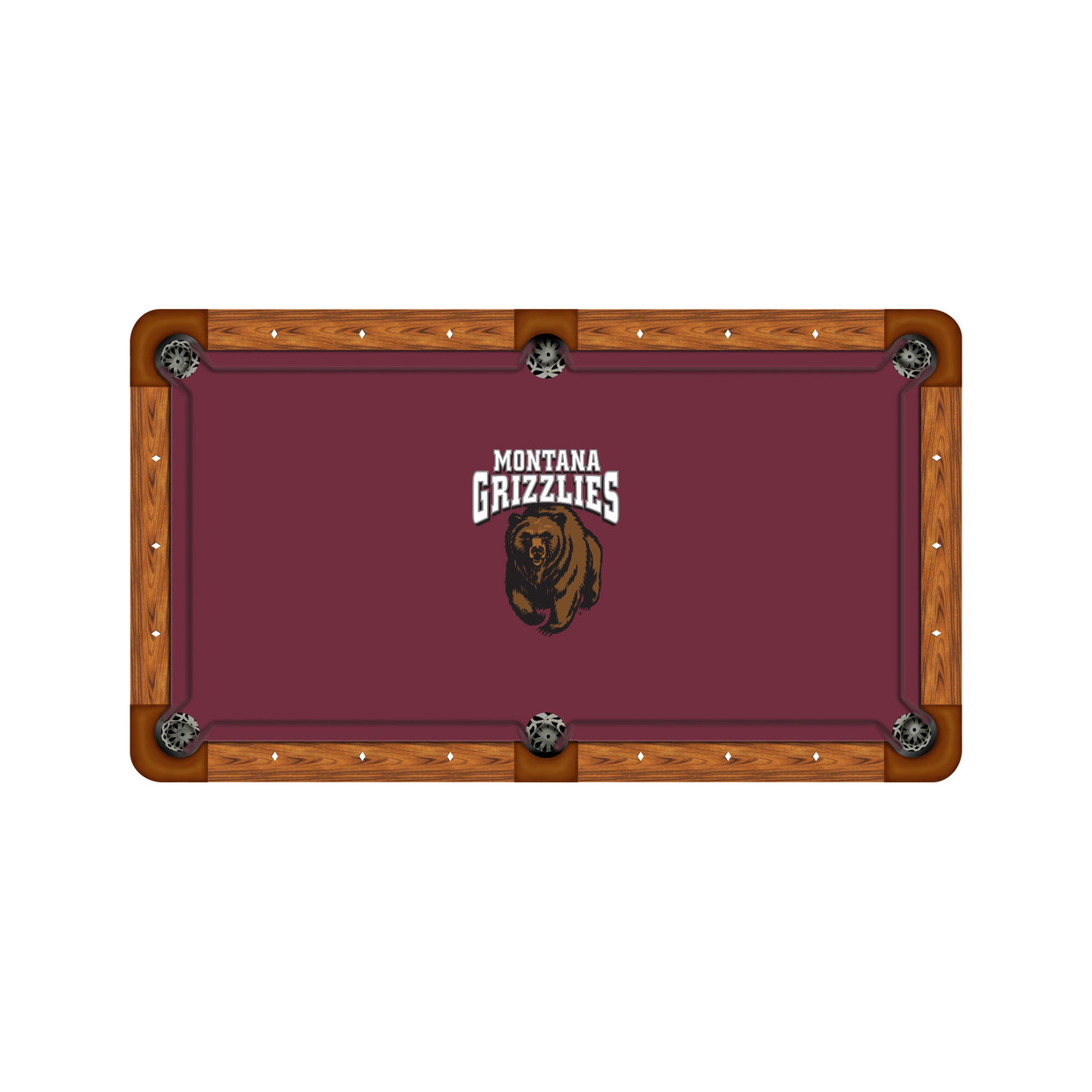 Montana Grizzlies 7'/8' Recreational Billiard Table Felt