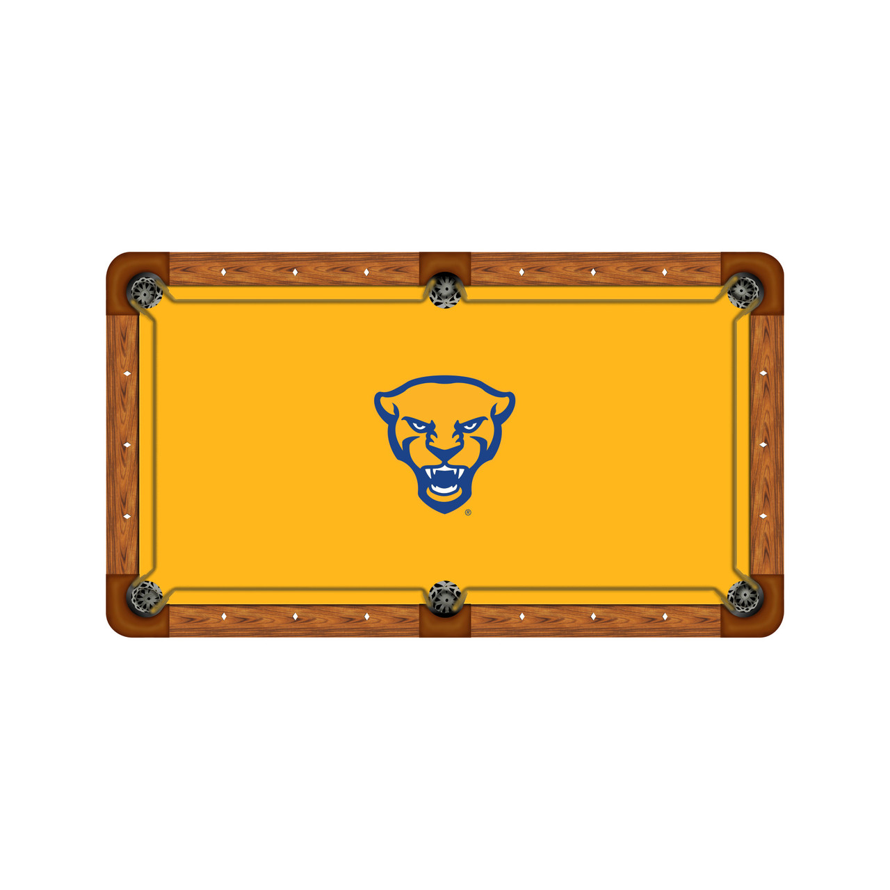 Pittsburgh Panthers 7'/8' Recreational Billiard Table Felt - Mascot
