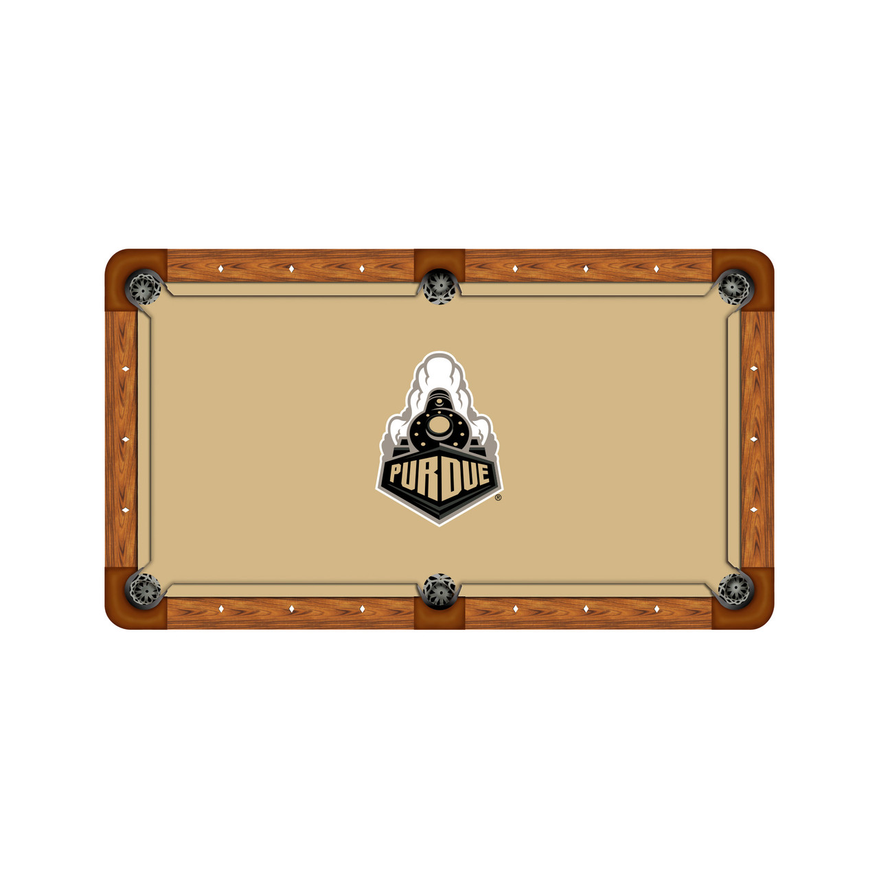 Purdue Boilermakers 7'/8' Recreational Billiard Table Felt - Mascot