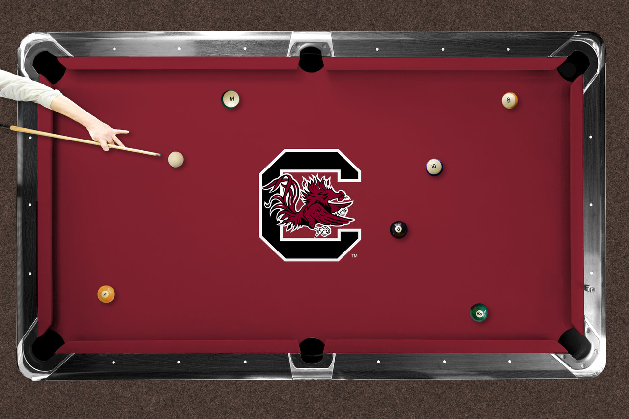 South Carolina Gamecocks 9' Recreational Billiard Table Felt