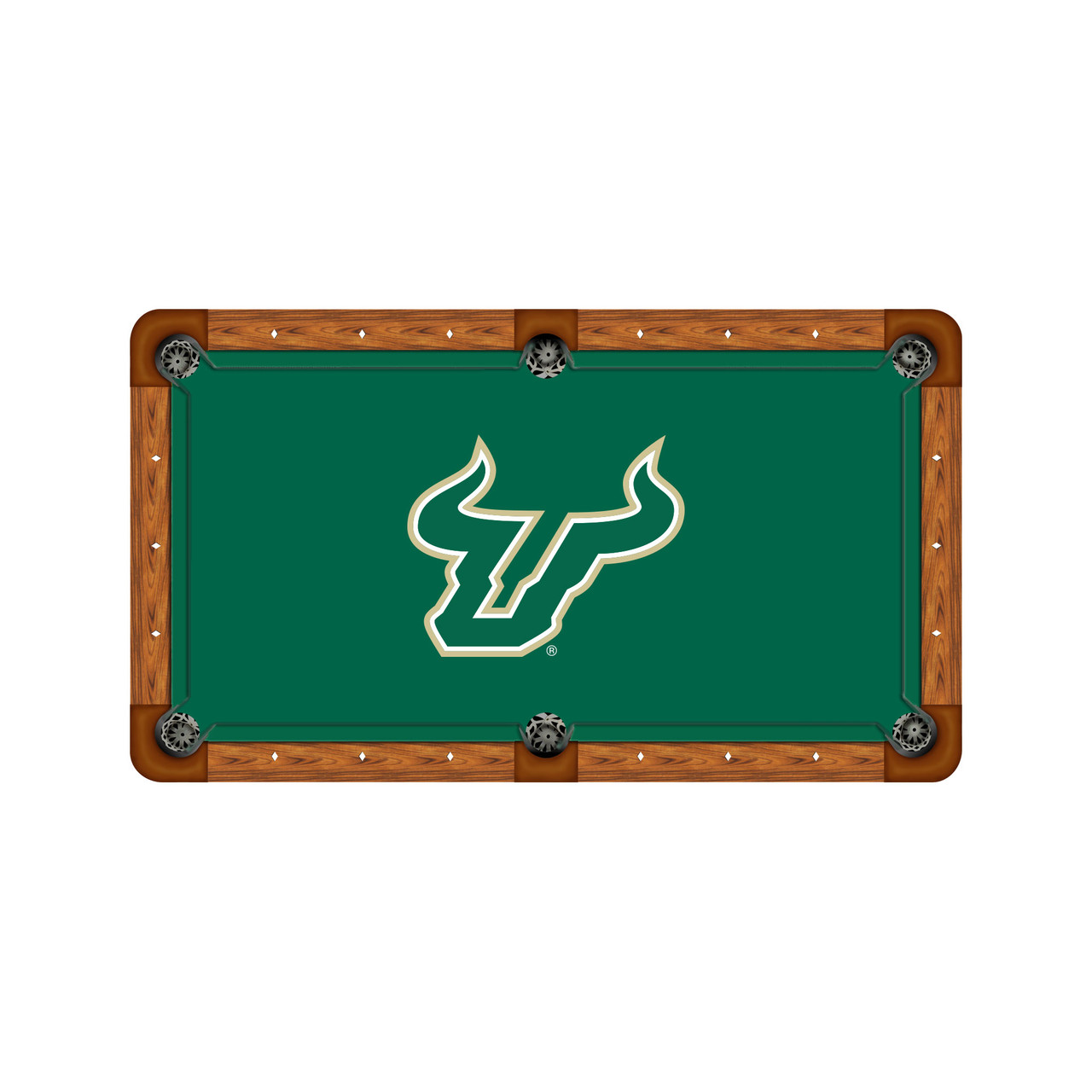 South Florida Bulls 7'/8' Recreational Billiard Table Felt