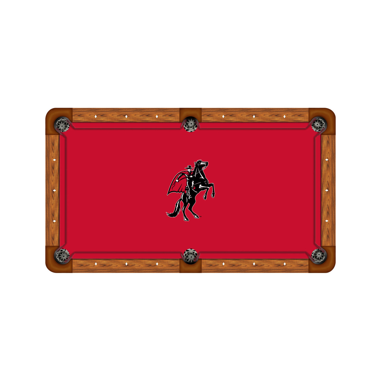 Texas Tech Red Raiders 9' Recreational Billiard Table Felt - Mascot