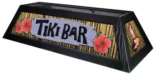 Tiki Bar Table Light Brick Frame