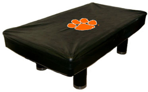 Clemson Tigers 8 foot Custom Pool Table Cover