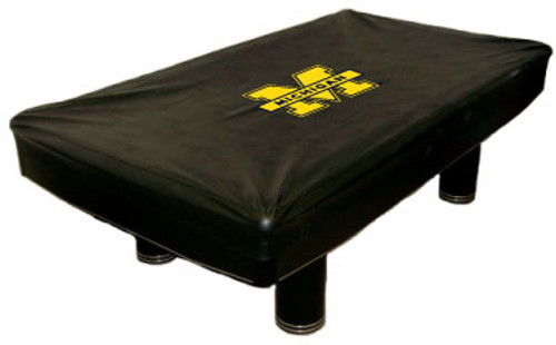 Michigan Wolverines 8 foot Custom Pool Table Cover