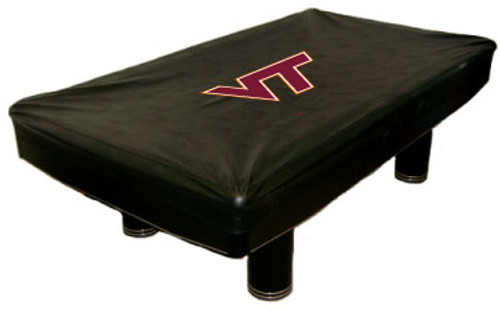 Virginia Tech Hokies 9 foot Custom Pool Table Cover