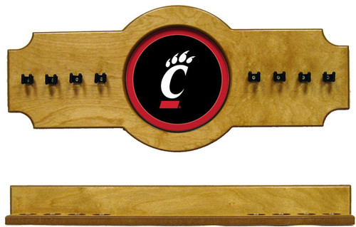 Cincinnati Bearcats 8 Cue Wall Rack