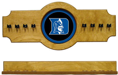 Duke Blue Devils 8 Cue Wall Rack