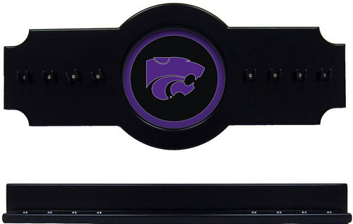 Kansas State Wildcats 8 Cue Wall Rack