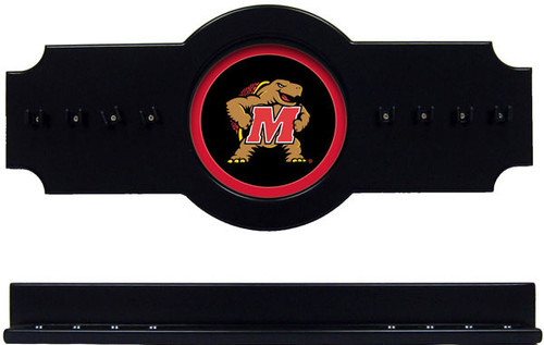 Maryland Terrapins 8 Cue Wall Rack