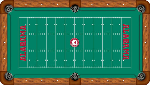 Alabama Crimson Tide 7 foot Custom Pool Table Felt