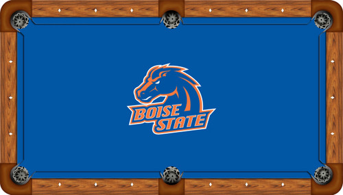 Boise State Broncos 9 foot Custom Pool Table Felt