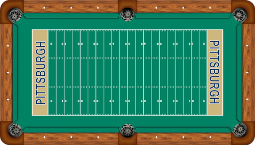 Pitt Panthers 7 foot Custom Pool Table Felt