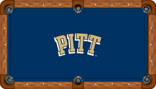 Pitt Panthers 9 foot Custom Pool Table Felt