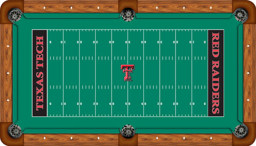 Texas Tech Red Raiders 8 foot Custom Pool Table Felt