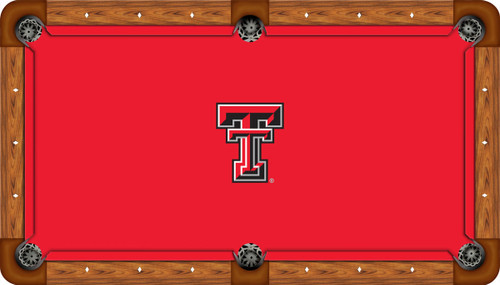 Texas Tech Red Raiders 9 foot Custom Pool Table Felt