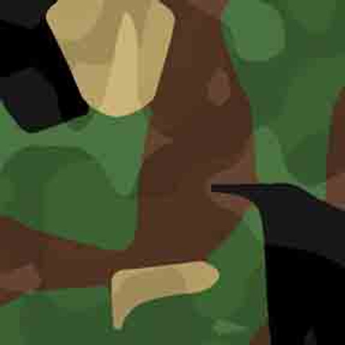 ArtScape Green Camouflage Pool Table Cloth