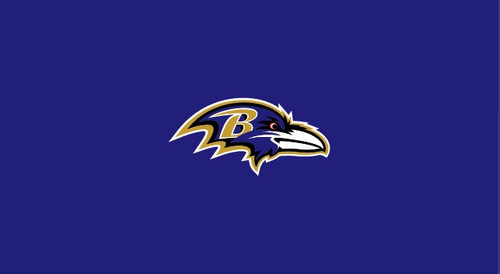 Baltimore Ravens Pool Table Felt for 8 foot table