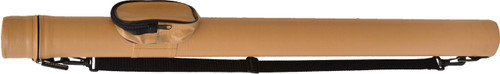 Scratch and Dent Sterling Round Tan Cue Case for 1 Cue