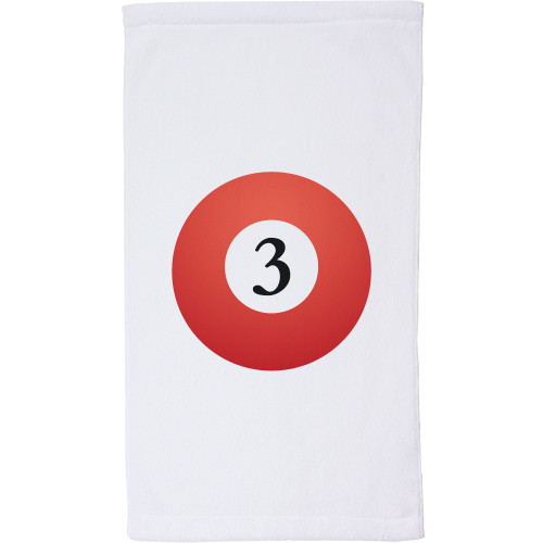 Three Ball Plush Microfiber Velour Towel