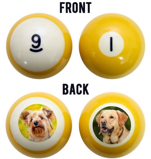 Dogs Billiard Ball Set