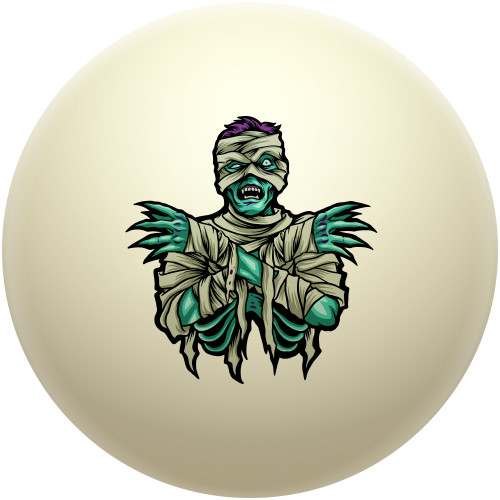 Vampire Mummy Cue Ball