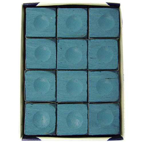 Silver Cup Chalk, Blue, 12-Piece Box