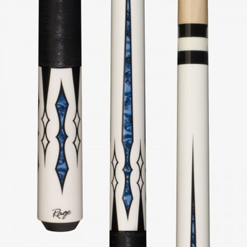 Rage Pool Cue RG187 White Rider