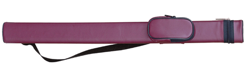 Sterling Burgundy Hard Pool Cue Case for 1 Cue