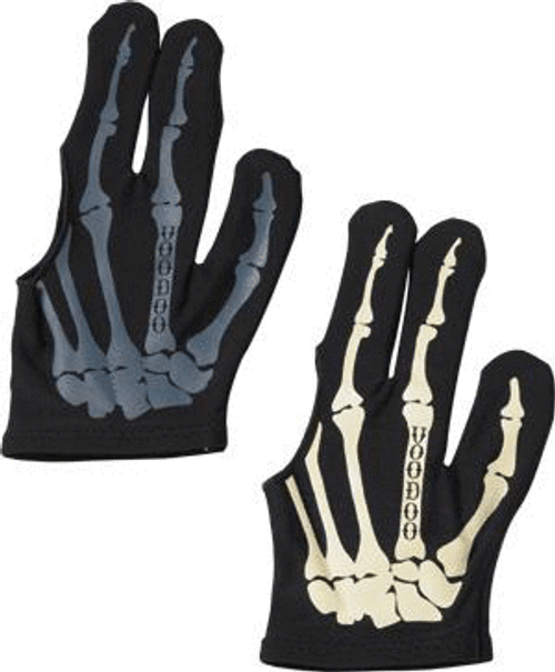 Voodoo Skeleton Pool and Billiards Glove