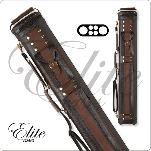 Elite 2X4 Leather Pool Cue Case ECC24