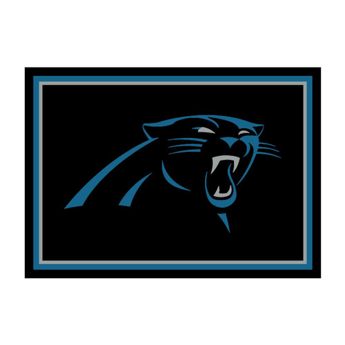 Carolina Panthers 6x8 ft Spirit Rug