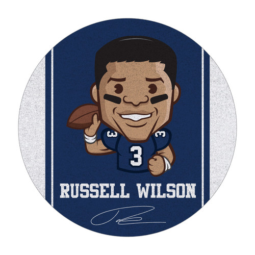 Russell Wilson 64" Round Area Rug