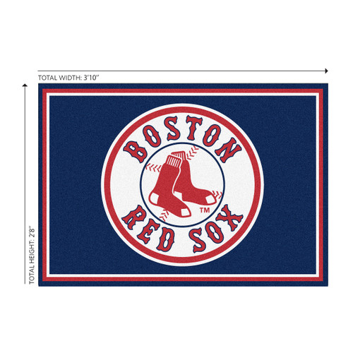 Boston Red Sox 3 x 4 ft Area Rug