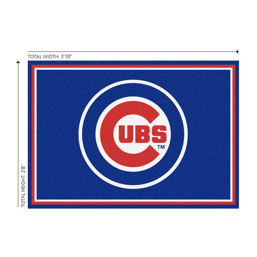 Chicago Cubs 3 x 4 ft Area Rug