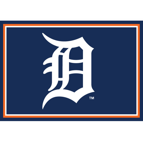 Detroit Tigers 3 x 4 ft Area Rug