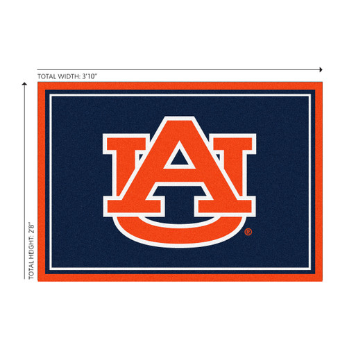 Auburn Tigers 3 x 4 ft Area Rug