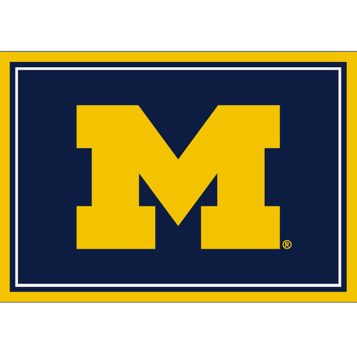 Michigan Wolverines 3 x 4 ft Area Rug