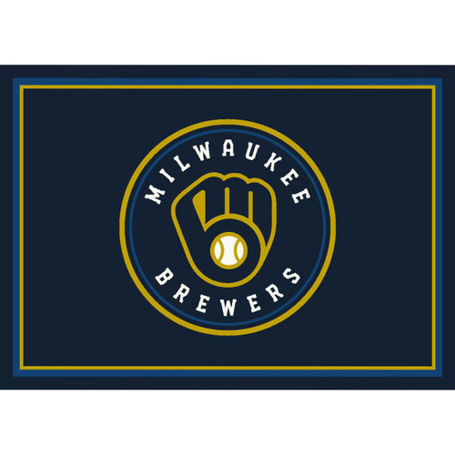 Milwaukee Brewers 6 x 8 ft Spirit Rug