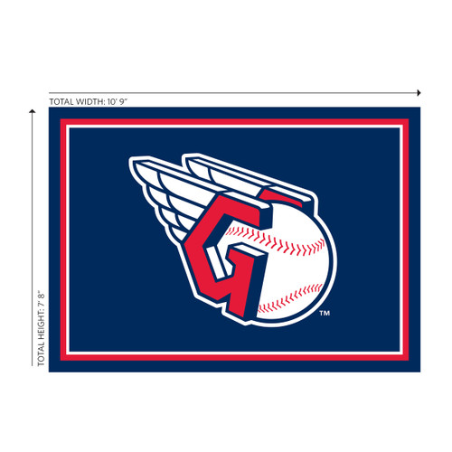 Cleveland Guardians 8 x 11 ft Spirit Rug