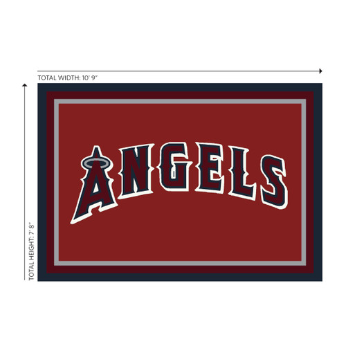 Anaheim Angels 8 x 11 ft Spirit Rug