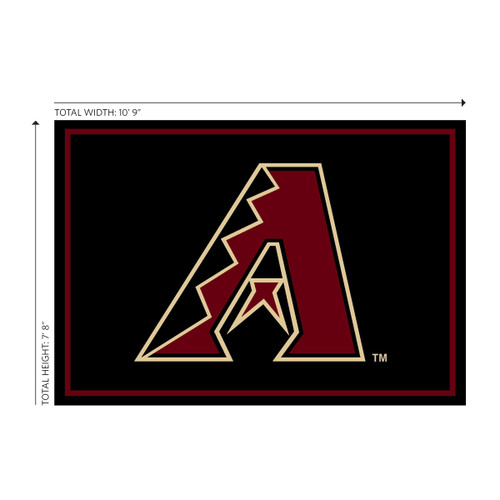 Arizona Diamondbacks 8 x 11 ft Spirit Rug