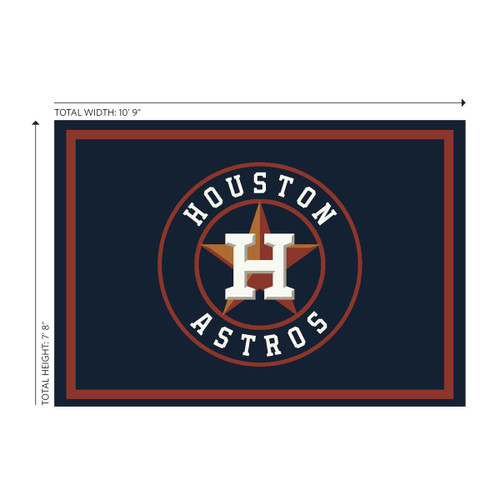 Houston Astros 8 x 11 ft Spirit Rug