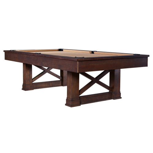 Farmhouse 8' Pool Table - Cappuccino