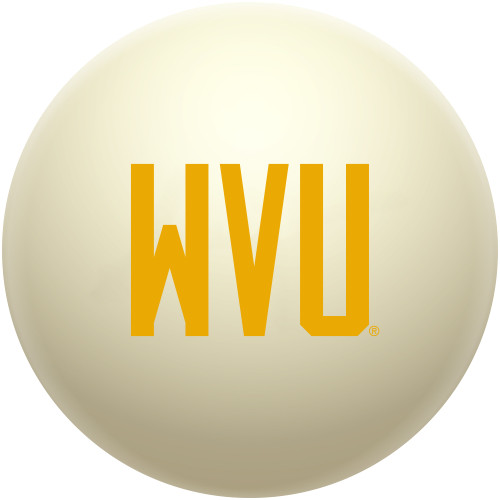 West Virginia Mountaineers Cue Ball