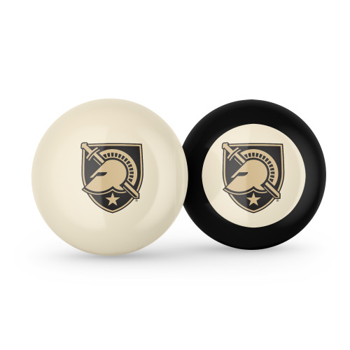 Army Black Knights Cue Ball & 8 Ball - Combo Pack
