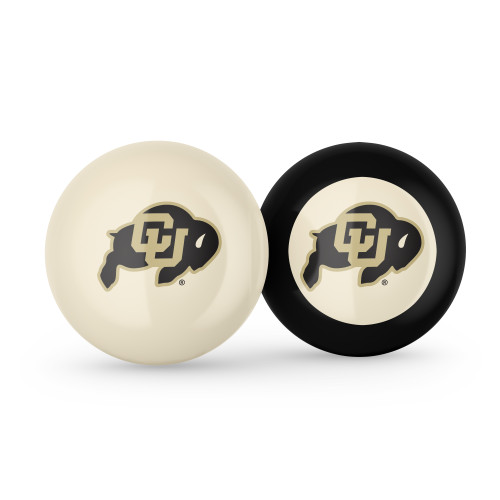 Colorado Buffaloes Cue Ball & 8 Ball - Combo Pack