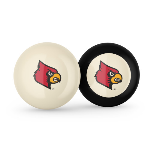 Louisville Cardinals Cue Ball & 8 Ball - Combo Pack