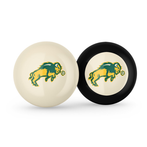 North Dakota St. Bison Cue Ball & 8 Ball - Combo Pack