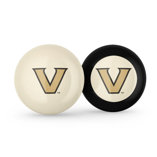 Vanderbilt Commodores Cue Ball & 8 Ball - Combo Pack